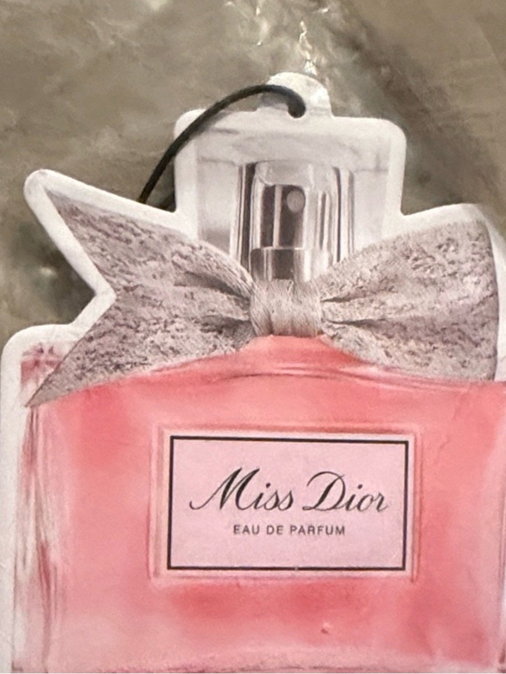 Designer-Inspired Pink Perfume Bottle Air Freshener | Floral & Sweet Scent - Picture 4 of 4